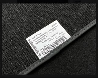 Alfombrillas nuevas Seat Tarraco original negro FR