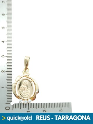 040-03-00798 COLGANTE ORO 18K MADRE BEBE