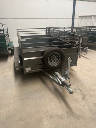 NUEVO - Remolque 2 ejes 750kg con freno