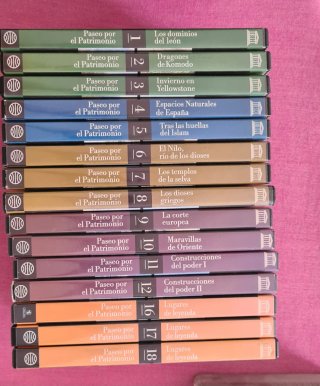 Colección 15 DVD Paseo por el Patrimonio