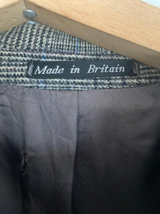 Cappotto Lana Vintage Dunn & Co Grigio