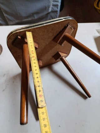Mesita auxiliar vintage años 60