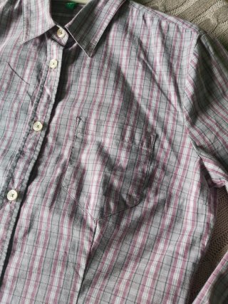 Camisa Benetton cuadros