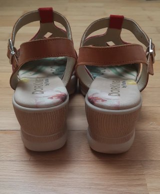 Sandalias Fluchos Rojas Talla 38