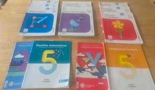 Libros 5° de Primaria Santillana