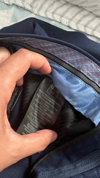 Traje Hombre Azul Marino Talla 46