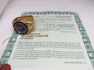 Rolex Submariner 16618 Oro Completo