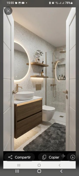 Pintura baño azulejos gris