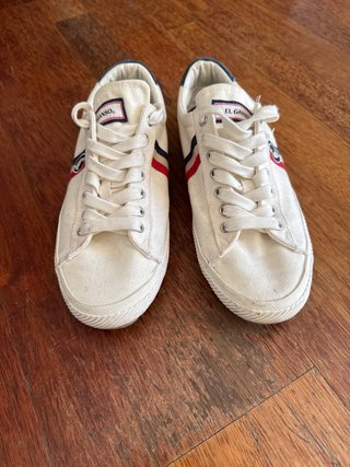 Zapatillas El Ganso Blancas Nuevas