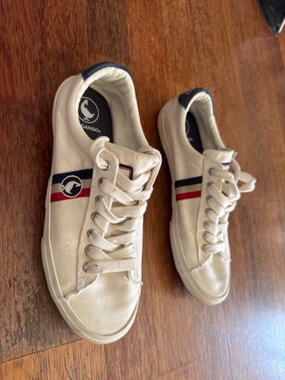 Zapatillas El Ganso Blancas Nuevas