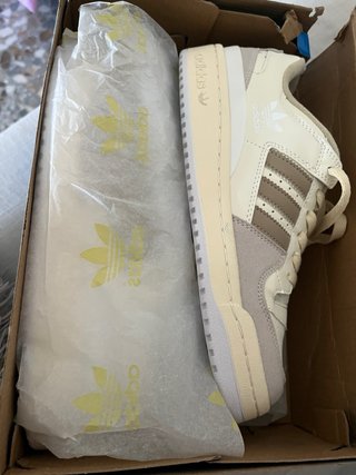 Zapatillas Adidas Forum Low Beige/Blanco