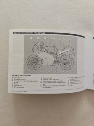 Manual Uso y Mantenimiento Aprilia RS 125 2t