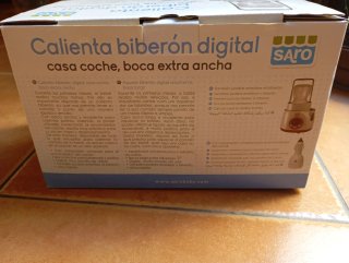 Calienta biberones digital SARO