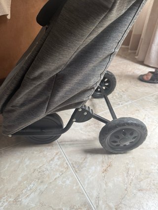 Carro compra con bolsillo termo gris