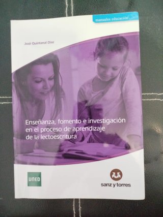 Lectoescritura. Educación infantil UNED. 15€