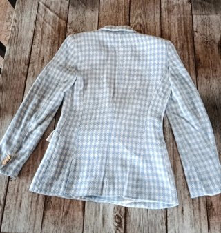 Blazer cruzado Zara pata de gallo