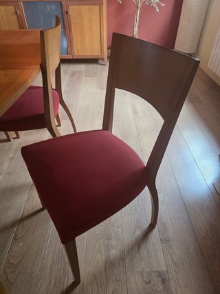 mesa extensible comedor, 4 sillas