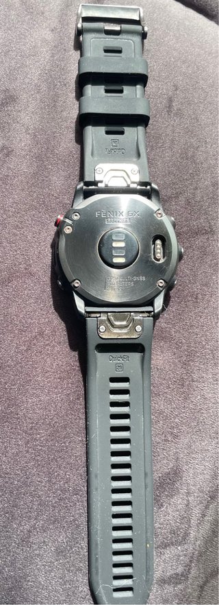 Garmin Fenix 6X Sapphire. Carbon Gray with DLC