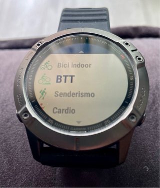 Garmin Fenix 6X Sapphire. Carbon Gray with DLC