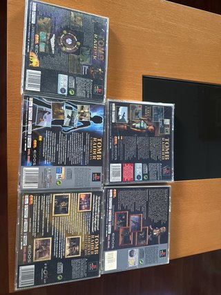 Lote Tomb Raider PS1 (PlayStation 1)