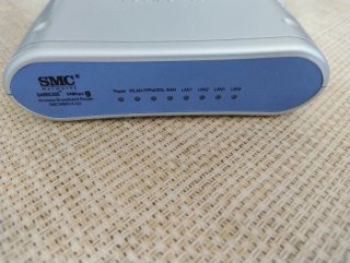 Minix Neo X5 mini y Router SMC Wbr14 g2