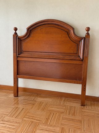 Estructura de cama metálica con funda