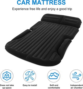 Colchón Hinchable Coche SUV KMZ Bomba 12V