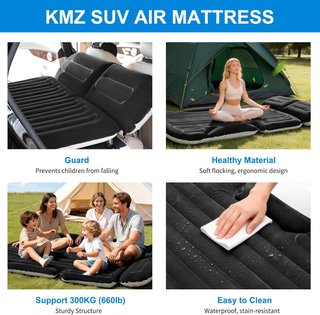 Colchón Hinchable Coche SUV KMZ Bomba 12V