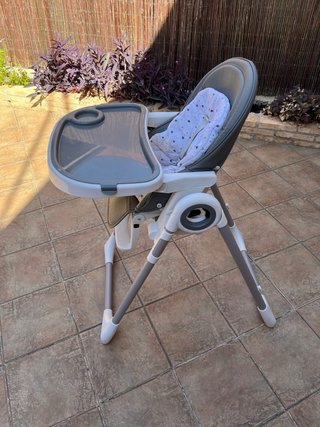 Trona Jané Mila convertible gris