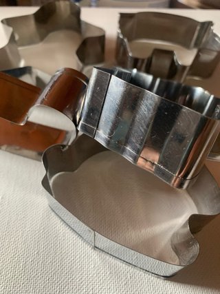 Set 5 Formine Tagliapasta Acciaio