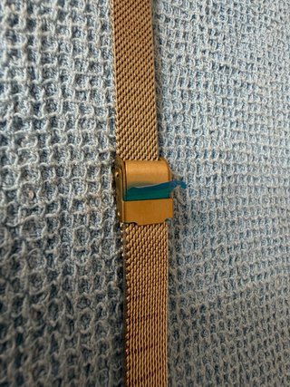 Correa Reloj Acero Inoxidable 12mm Oro