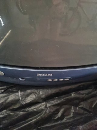 Televisor Philips Vintage Azul/Gris