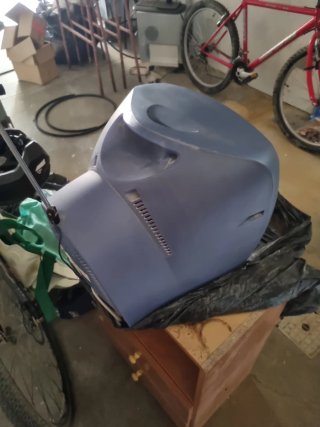Televisor Philips Vintage Azul/Gris