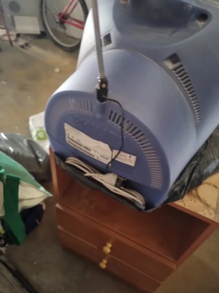 Televisor Philips Vintage Azul/Gris