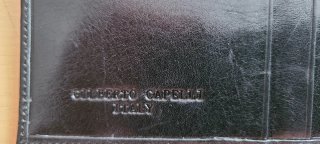 Billetera italiana de hombre