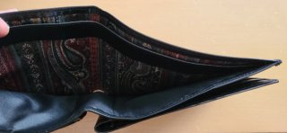 Billetera italiana de hombre