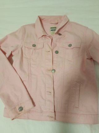 Chaqueta tejana DENIM MOOD rosa. 152 cm. 10-12