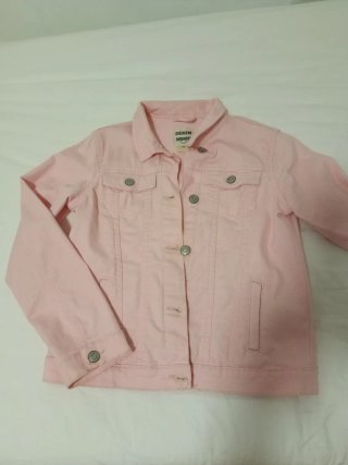 Chaqueta tejana DENIM MOOD rosa. 152 cm. 10-12