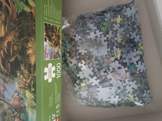 Puzzle Jumbo 1000 El Valle de los Dinosaurios