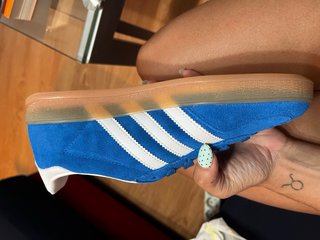 Zapatillas Adidas Gazelle Indoor Azul Talla 37