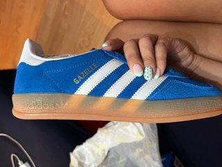 Zapatillas Adidas Gazelle Indoor Azul Talla 37