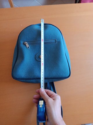 Mochila azul vaquero