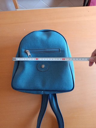 Mochila azul vaquero