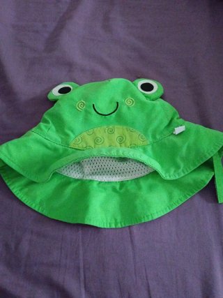 Bañador pañal y gorro rana Zoocchini 6-12 meses