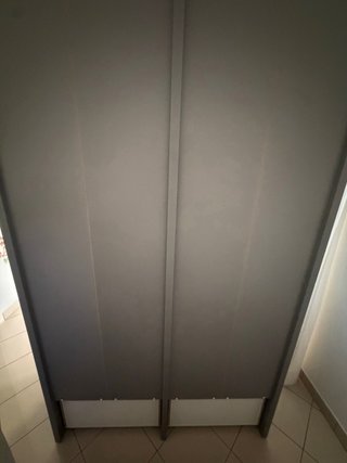 Armadio Visthus Ikea Grigio Bianco
