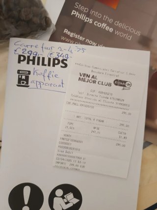 Cafetera Super Automática Philips
