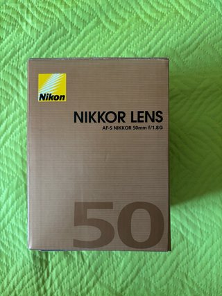 Objetivo Nikkor AF-S 50mm f/1.8G
