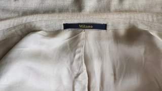 Blazer Milano Talla L (42-44) (52-54) Marfil