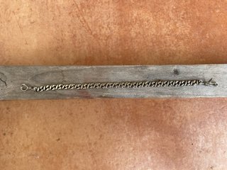 Pulsera Cubana de alpaca hecha a mano