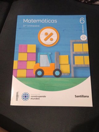 Libro Matemáticas 6 primaria (3 trimestre)